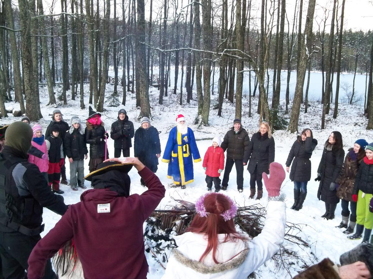 Gasthaus Eaklimu Kaimo Turizmo Sodyba Iesnale Babrungenai Exterior foto